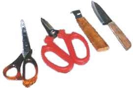 Tools used to perform root 
over rock style.